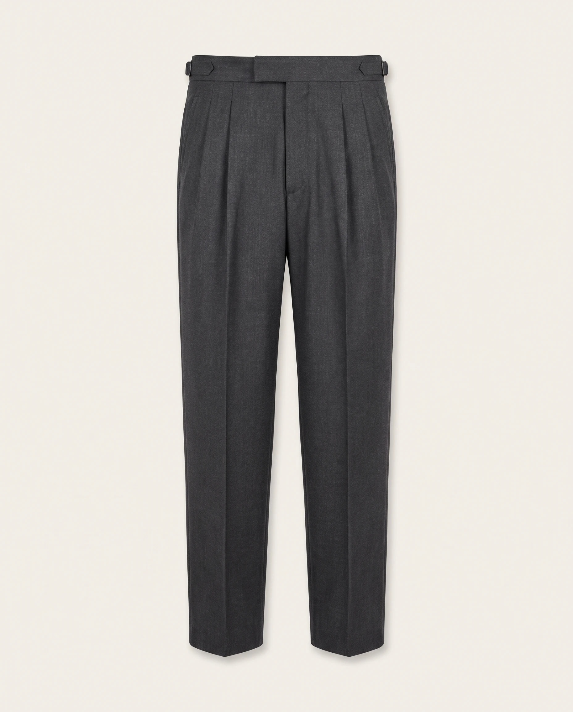 Charcoal Pleated Trouser