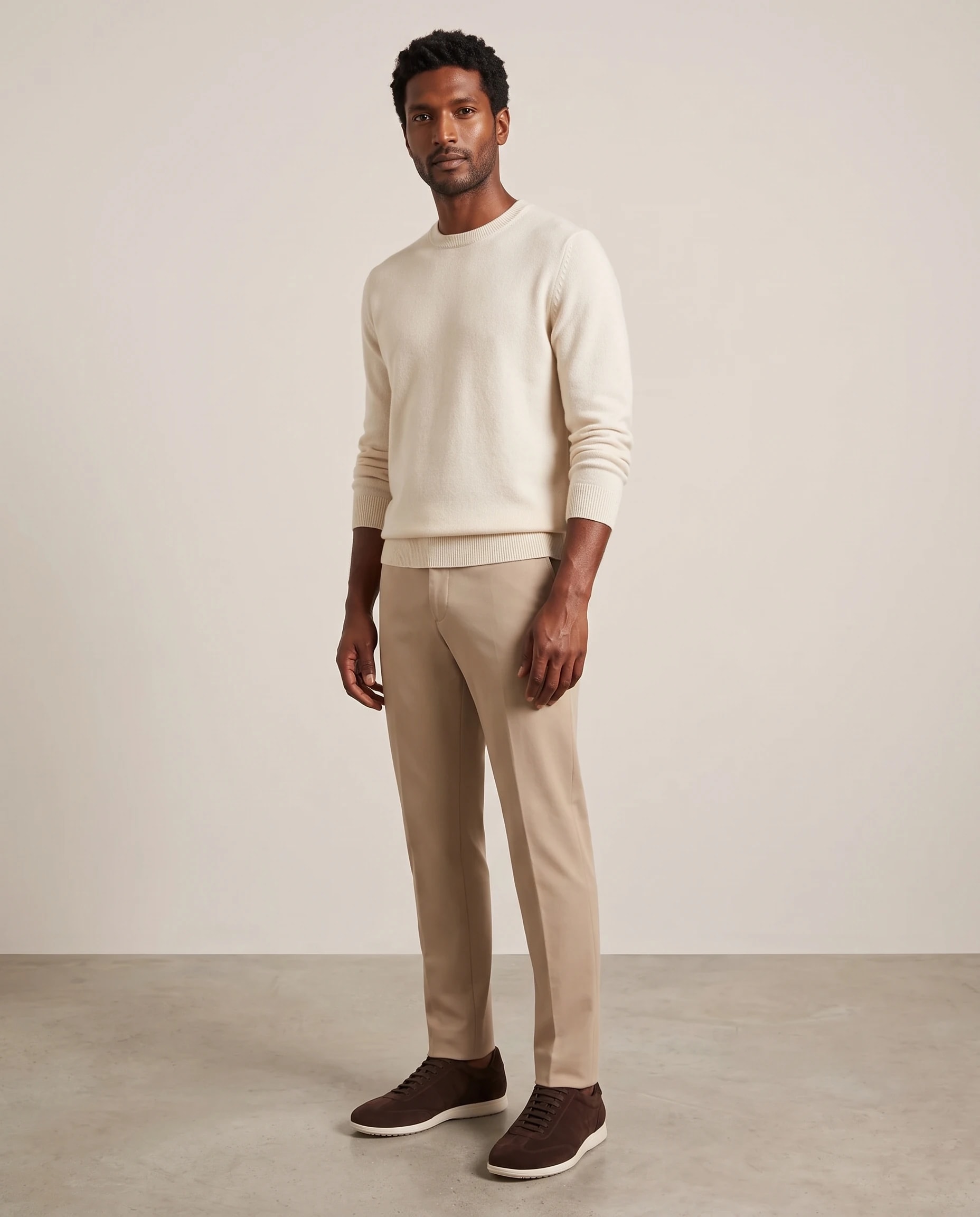 Chocolate Suede Court Sneaker from the men edit