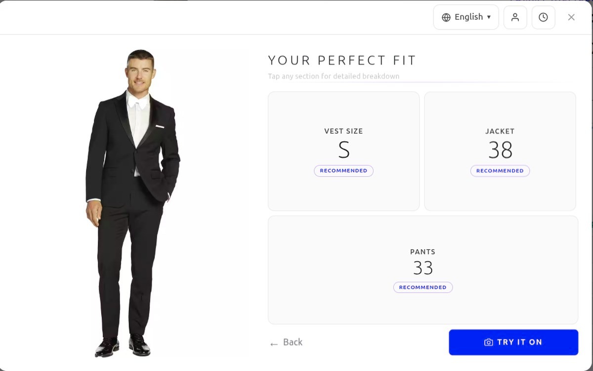 A size aligned to your catalog.